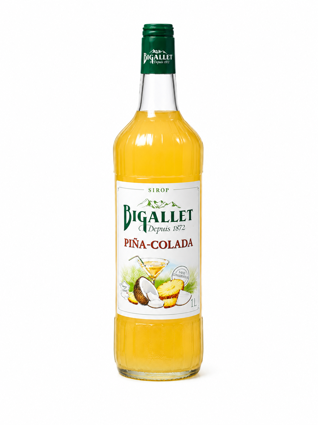 SIROP PINA COLADA 1L BIGALLET